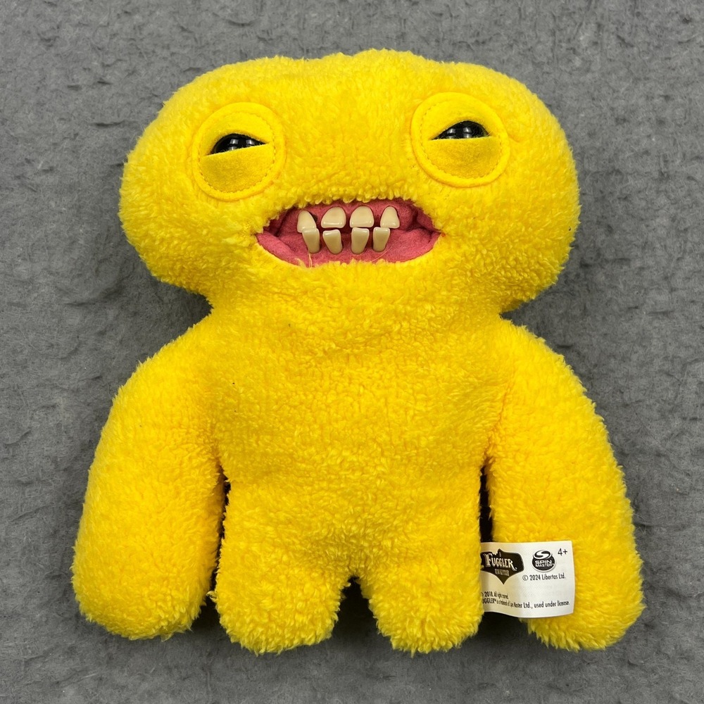Fuggler‎ Squidge Funny Ugly Monster Plush Yellow Budgie No Underwear Alien 2024